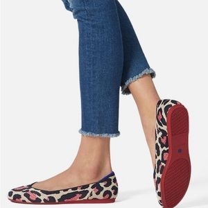 Rothy’s retired red cat flats, size 9, lightly worn, great condition